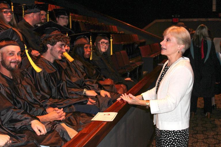 Students receive GED during graduation ceremony